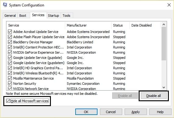 video server execution failed