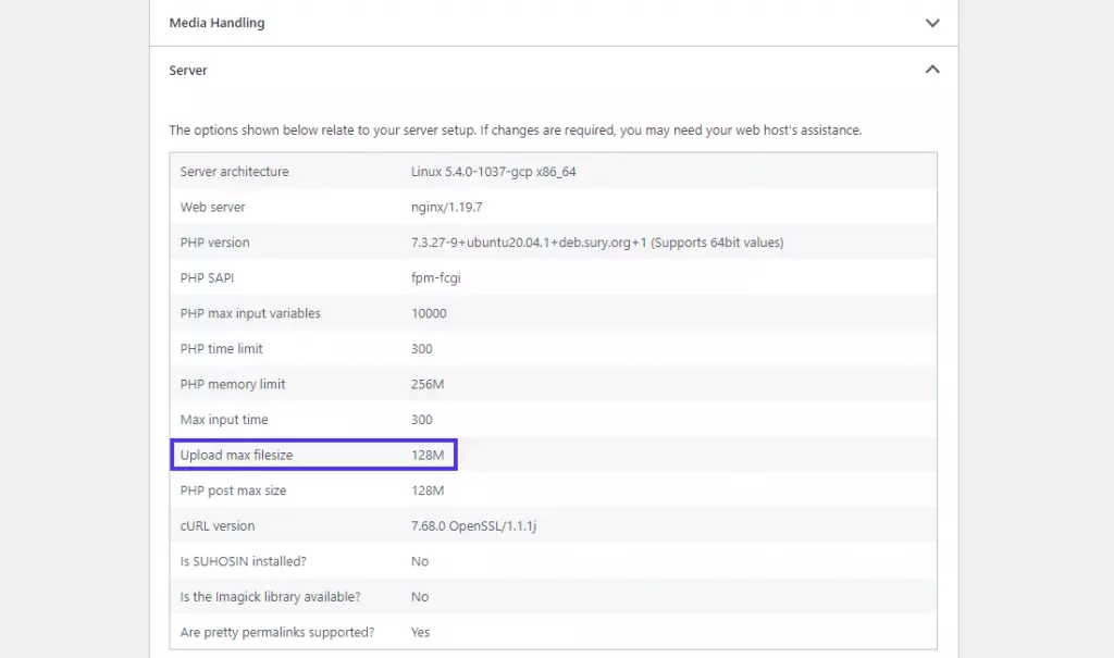 Upload max file size