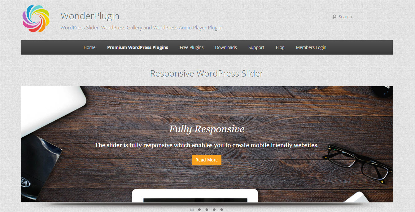 WonderPlugin - WordPress Slider
