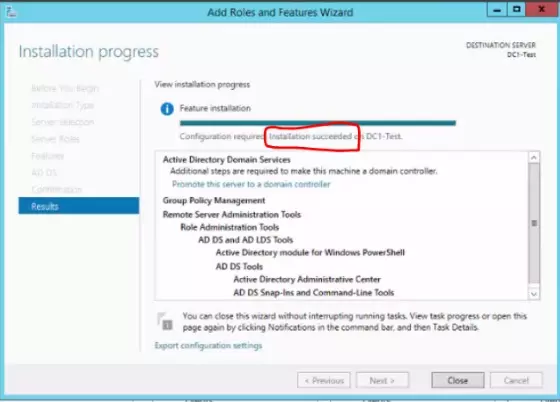 cấu hình additional domain controller trên windows server 2012