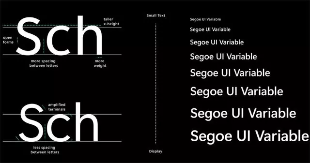 Font chữ mới khi Windows 11 ra mắt