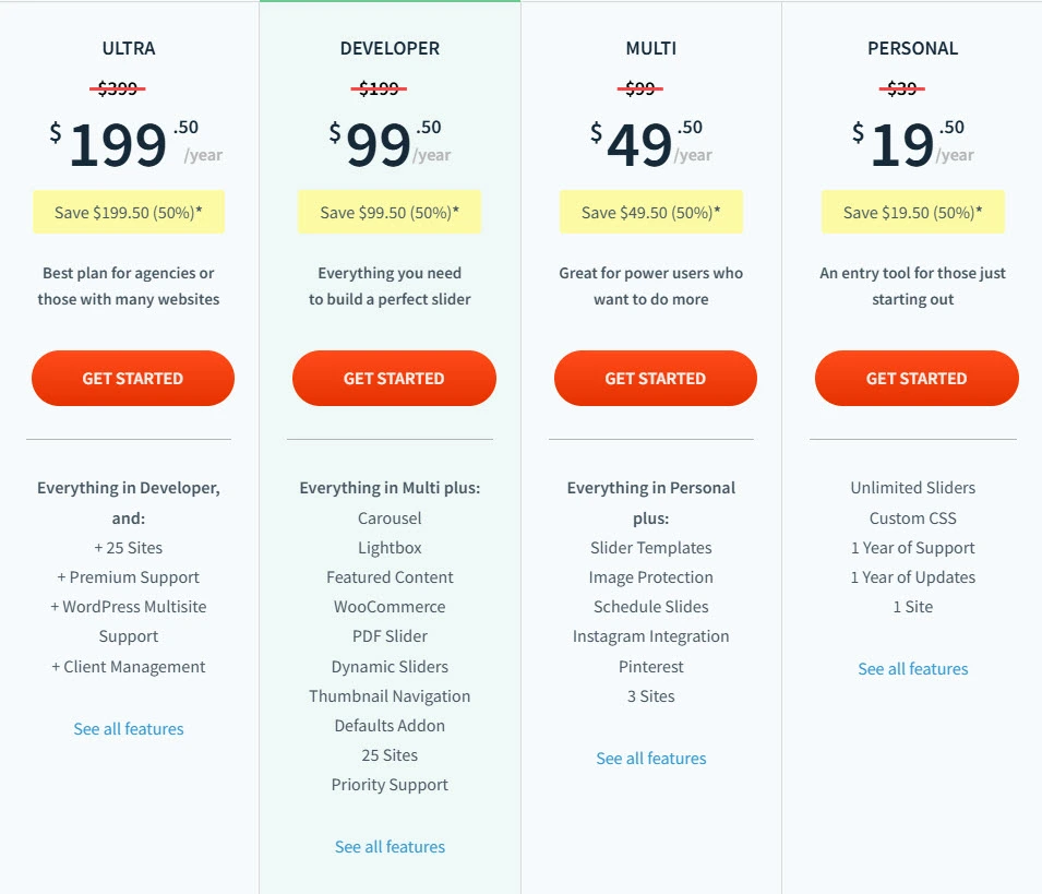 Giá slider Soliloquy