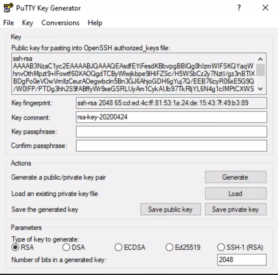 public key generator