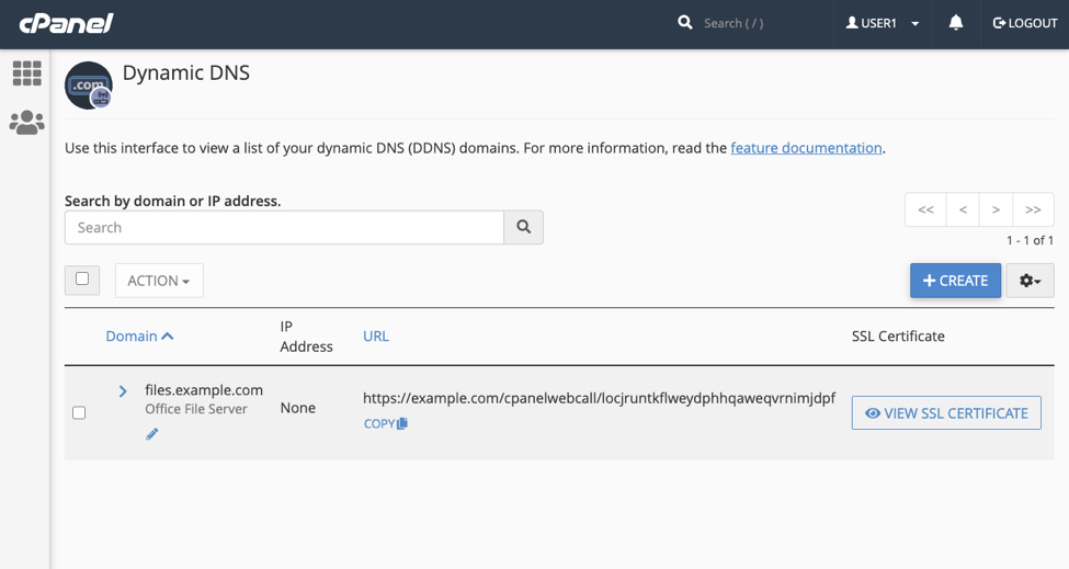 Hướng dẫn lưu trữ domain DNS động với cPanel