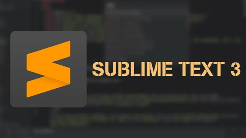 Phần mềm lập trình Sublime Text
