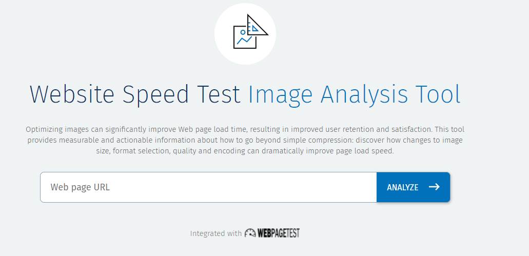 Công cụ kiểm tra tốc độ hosting Website Speed Test (Image Analysis Tool)