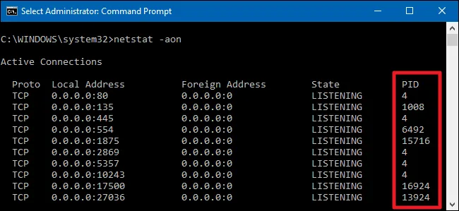 Hướng dẫn kiểm tra port đang mở trên Windows 10 kiểm tra port đang mở trên máy tính