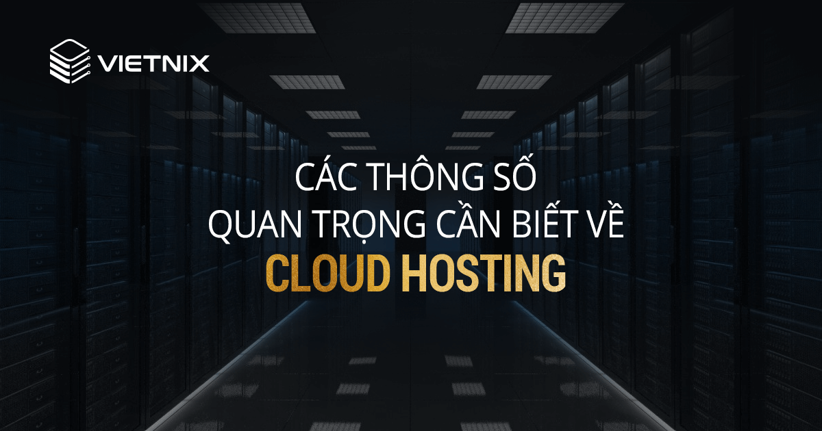 Important parameters to know about Cloud Hosting​