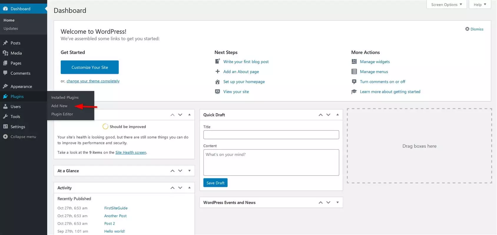 Hướng dẫn cách cài đặt plugin WordPress 15 Cài đặt Plugin WordPress trên Dashboard