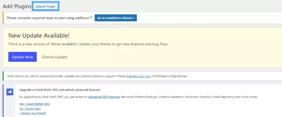 Cách cài đặt plugin WordPress chi tiết nhất 40 Tiến hành tải plugin lên