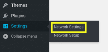 Cấu hình Network Settings trong WordPress