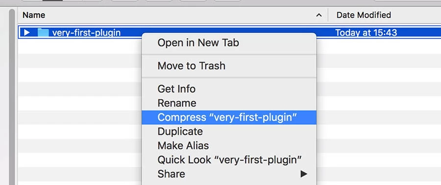 compress very-first-plugin