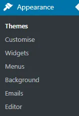 Đổi tên theme WordPress trong Dashboard