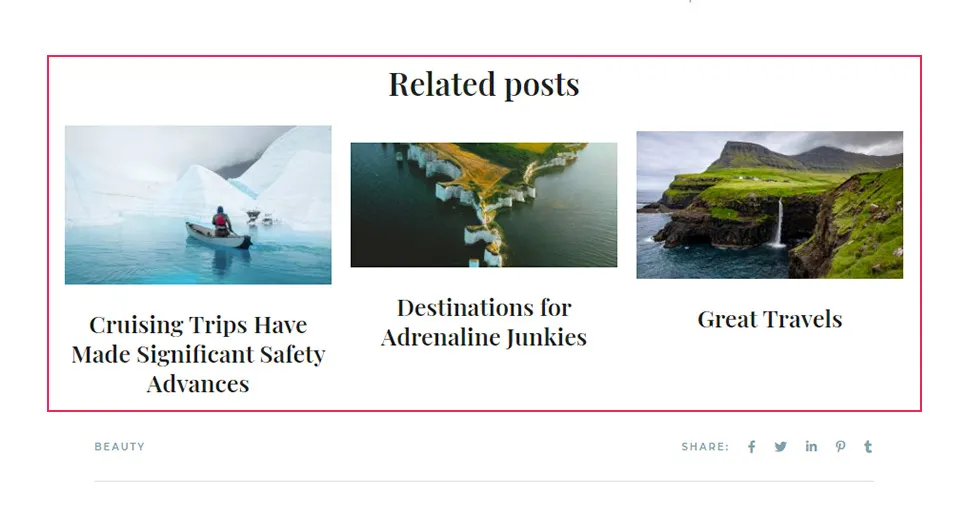 Tổng hợp 24 plugin hiển thị bài viết WordPress phổ biến hiện nay 61 Giao diện bài viết liên quan trong WordPress