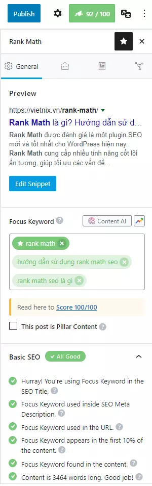 Tối ưu điểm SEO