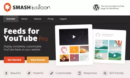 Sử dụng Plugin Smash Balloon để nhúng video vào website