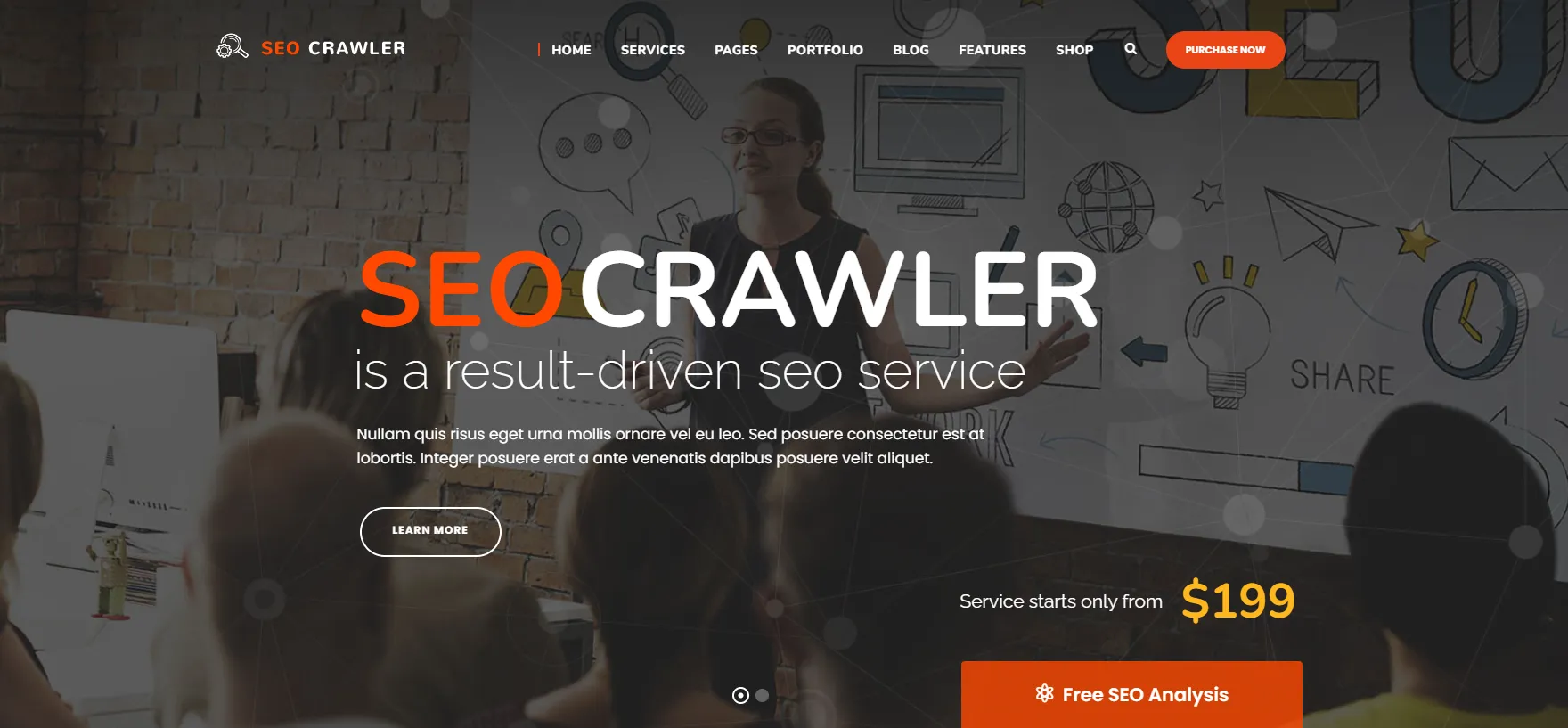 Theme WordPress chuẩn SEO - SEO Crawler