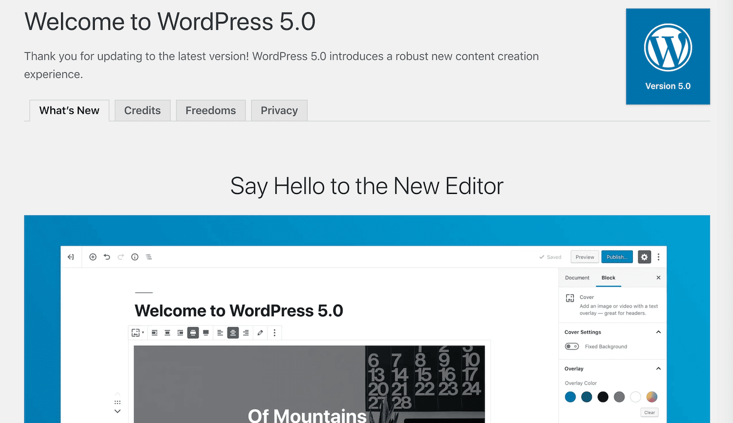 Re-install WordPress