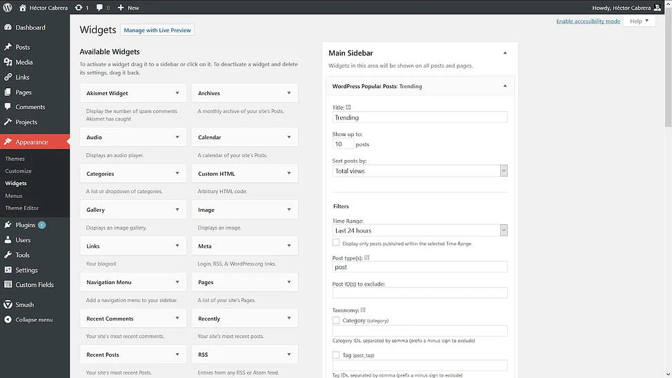 Tổng hợp 24 plugin hiển thị bài viết WordPress phổ biến hiện nay 35  Plguin hiển thị bài viết WordPress Popular Posts