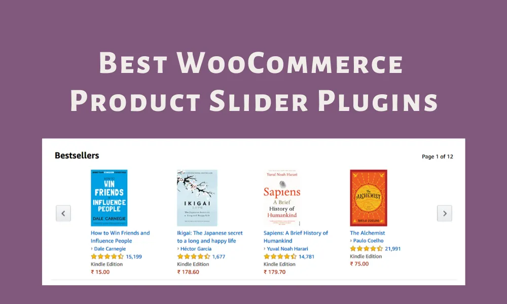 Plugin Products Slider