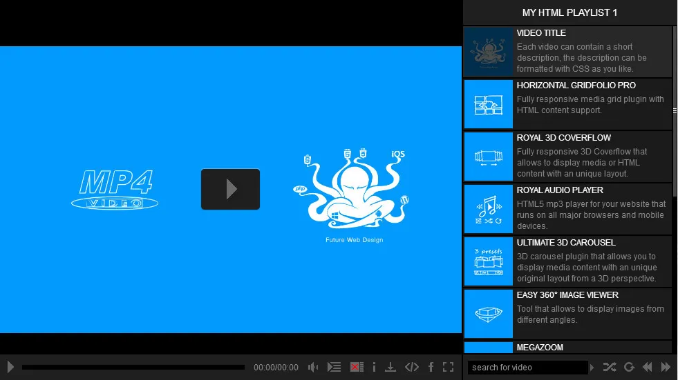 plugin chèn video vào WordPess Ultimate Video Player