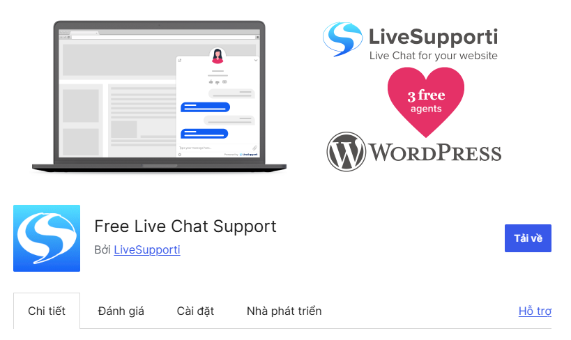 Plugin Free Live Chat Support