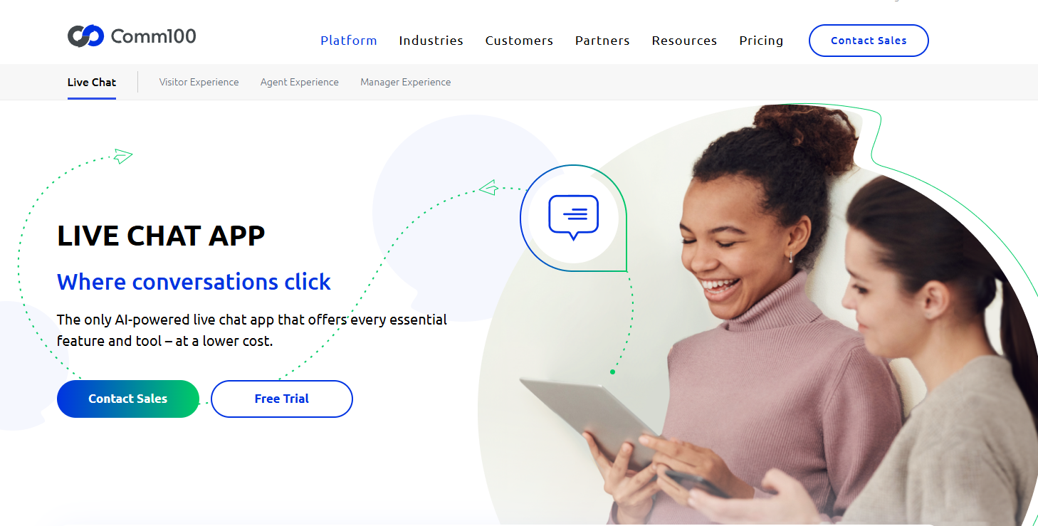 Plugin Live Chat Comm100