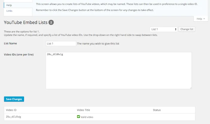 YouTube Embed plugin chèn video vào WordPess
