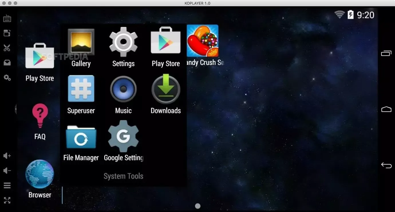 KoPlayer – phần mềm giả lập Android trên Macbook