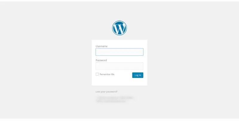 Đăng nhập vào dasboard admin của trang WordPress