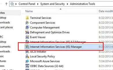 5 cách fix lỗi “Server error in '/' application” hiệu quả 100% 57 Restart IIS