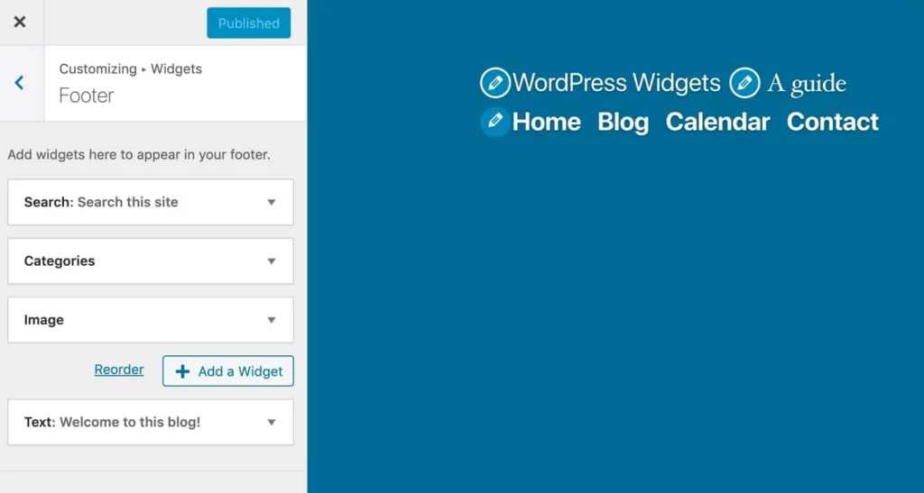 Cách thêm Widget vào Sidebar và Footer trong WordPress