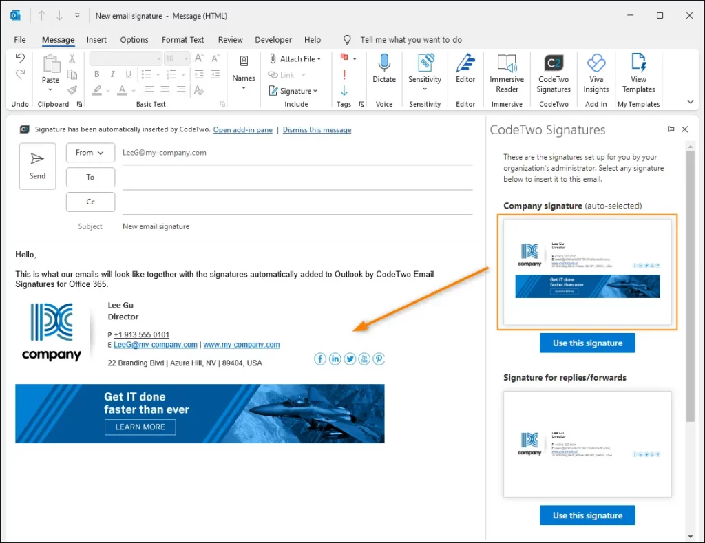 Hướng dẫn tạo chữ ký trên outlook