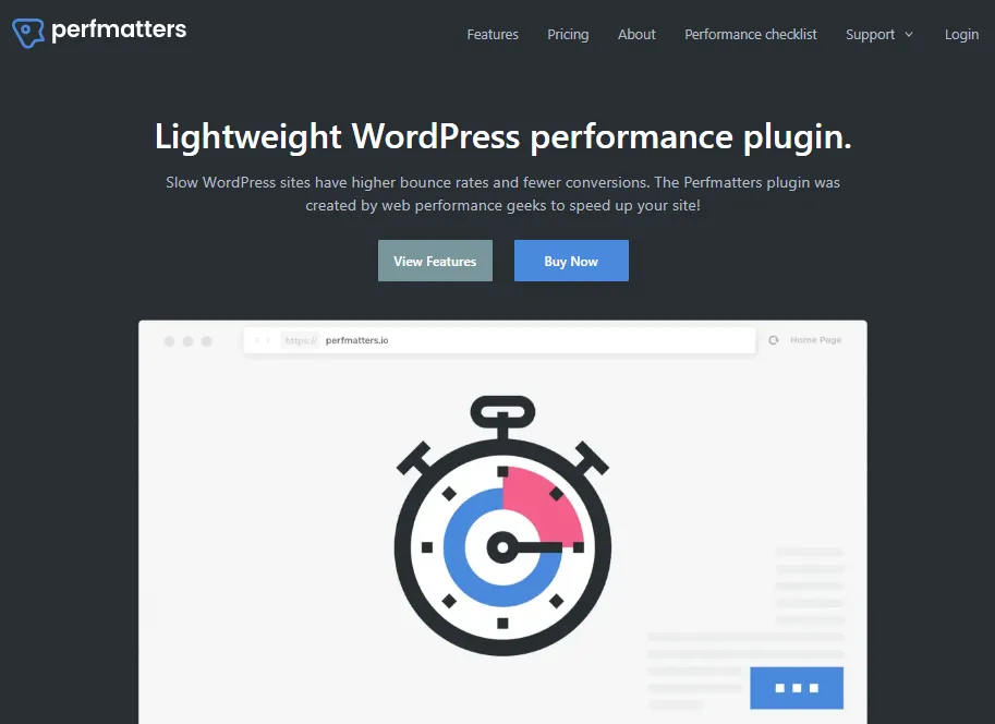Perfmatters: Plugin cải thiện hiệu suất cho WordPress