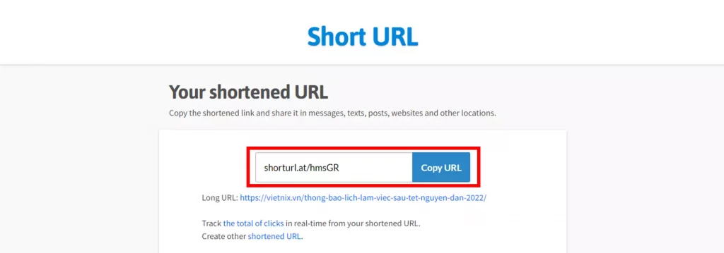 Short URL 2