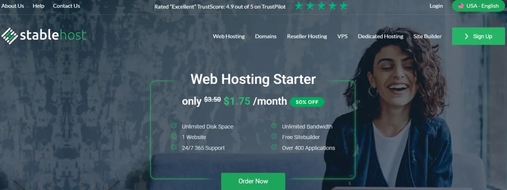 Nhà cung cấp dịch vụ hosting giá rẻ - StableHost