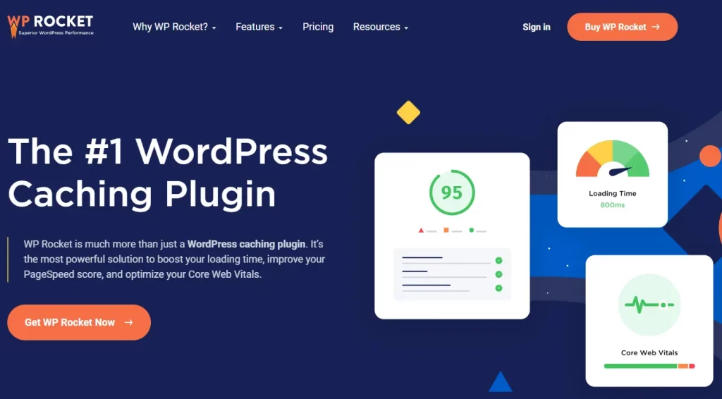 WP Rocket: Plugin tăng tốc cho WordPress toàn diện