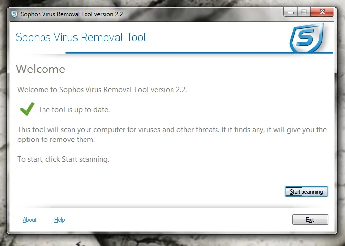 Sophos Rootkit Removal