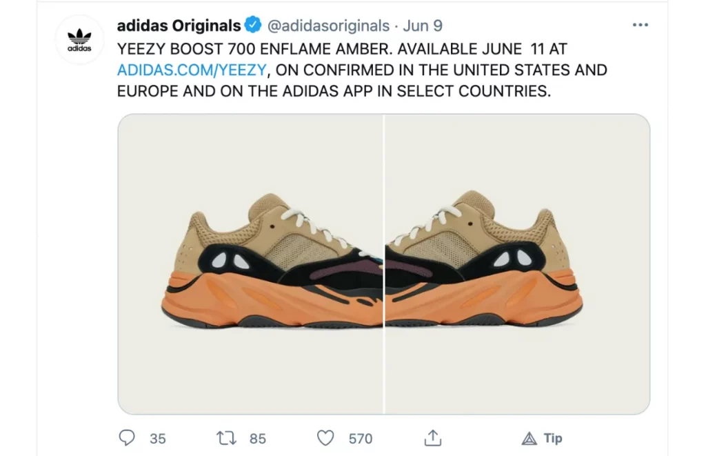 Ứng dụng truyền thông xã hội của Adidas trong quảng bá mẫu sản phẩm