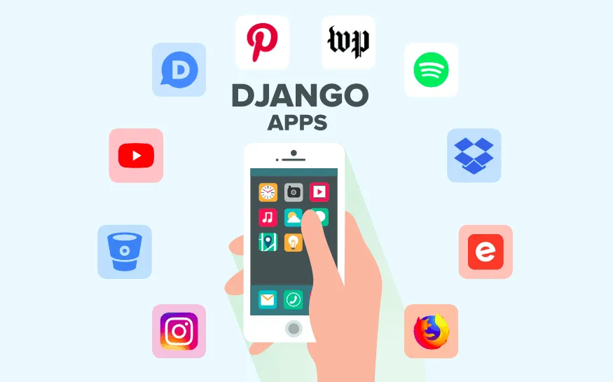 Các website và ứng dụng hàng đầu được viết bằng Djago