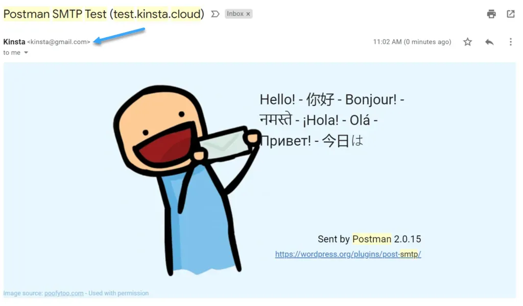 SMTP Gmail là gì? Hướng dẫn cách thiết lập SMTP Gmail 51 Vào hộp thư để kiểm tra email