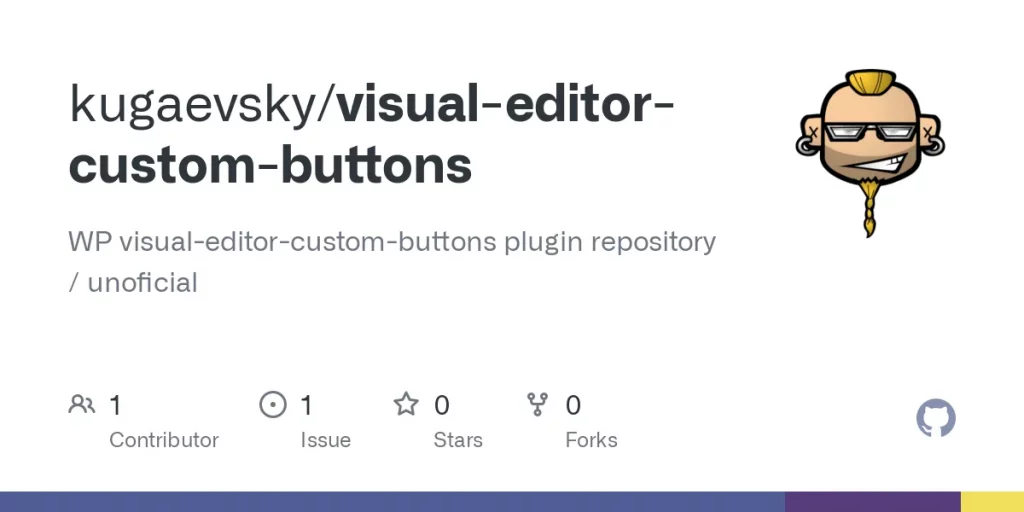 Plugin Visual Editor Custom Buttons