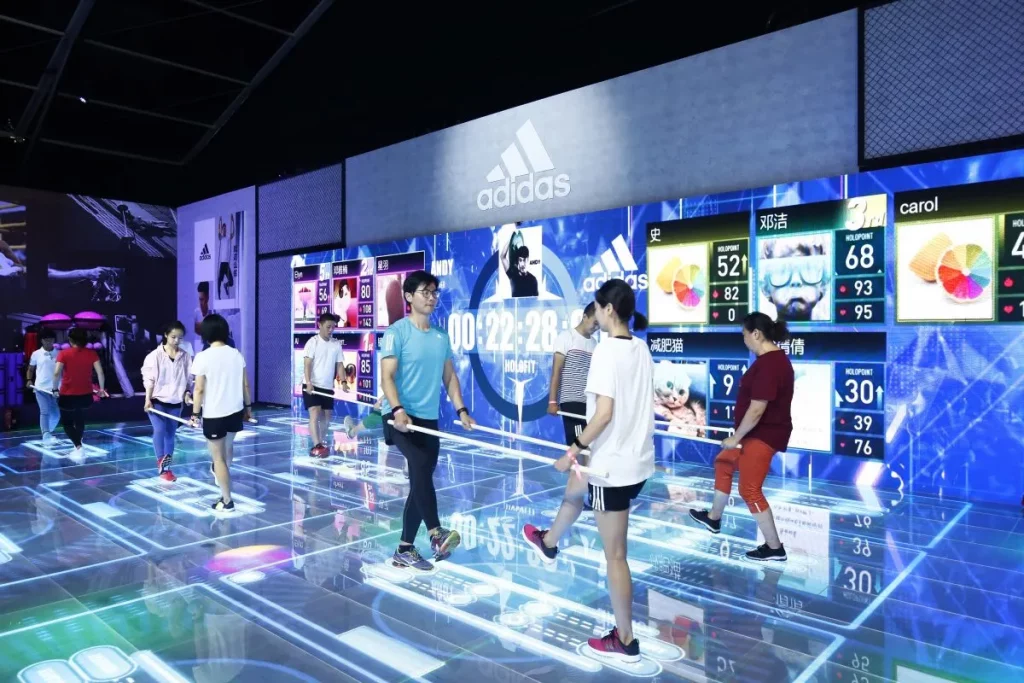 Một sự kiện thể thao của Adidas thu hút nhiều người tham gia