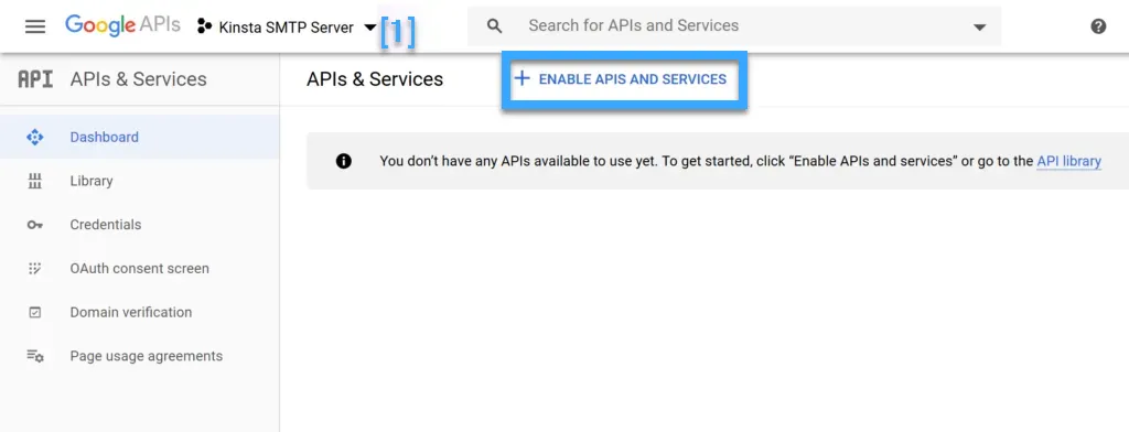 SMTP Gmail là gì? Hướng dẫn cách thiết lập SMTP Gmail 35 Tạo Project
