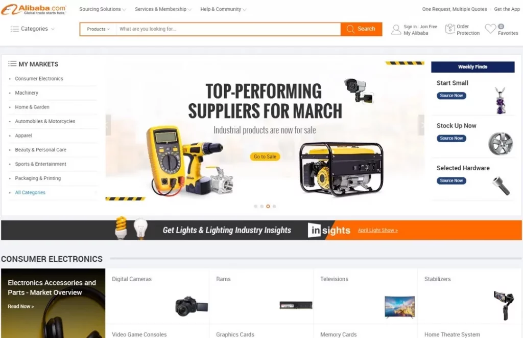 Bước 1: Tìm kiếm từ khóa sản phẩm cần mua trên Amazon