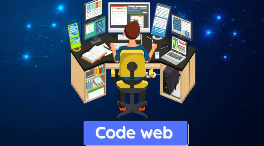 Code web là gì - bản chất code web là các đoạn mã được viết ra bằng các ngôn ngữ lập trình web