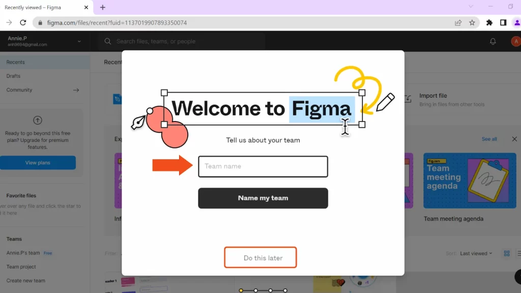 Hướng dẫn cài đặt và đăng ký sử dụng figma