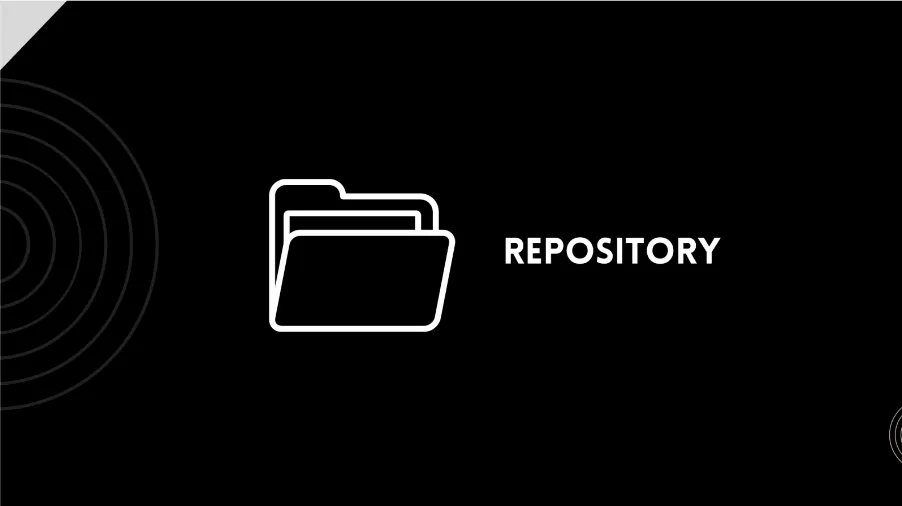 Repository là nơi chứa cơ sở dữ liệu của Git bash
