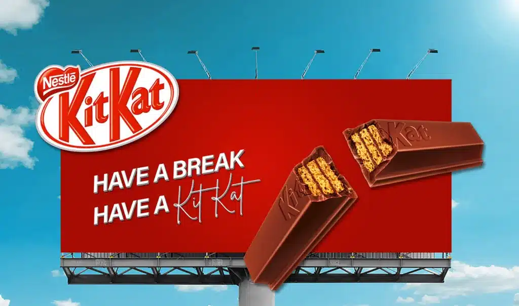 Quảng cáo Billboard bắt mắt của thương hiệu Nestle