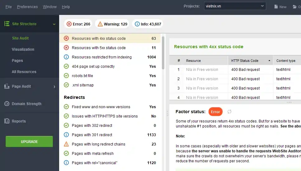 Hướng dẫn sử dụng SEO PowerSuite